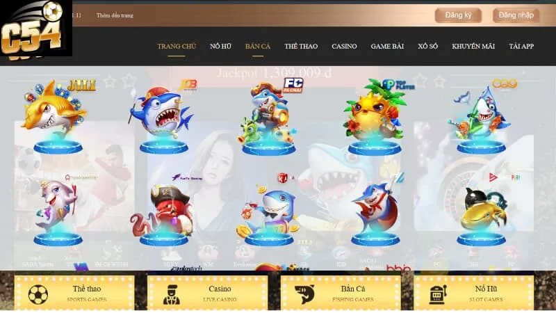 Tổng quan chi tiết về trò chơi Bắn Cá C54