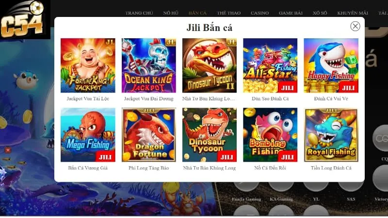 Những ưu điểm không thể bỏ lỡ tại Bắn Cá C54