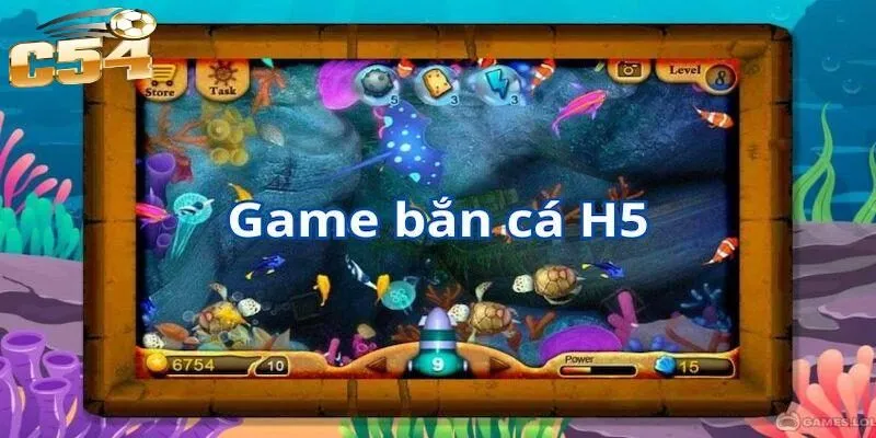 Bắn cá H5 - Siêu phẩm game săn cá đổi thưởng được yêu thích