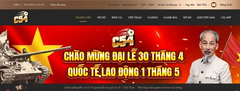 Đôi nét về thông tin nhà cái C54