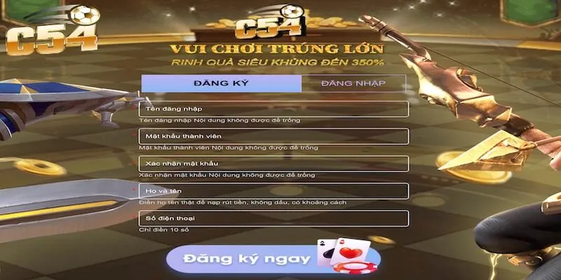 Những điều kiện cần đáp ứng để đăng ký C54 thành công