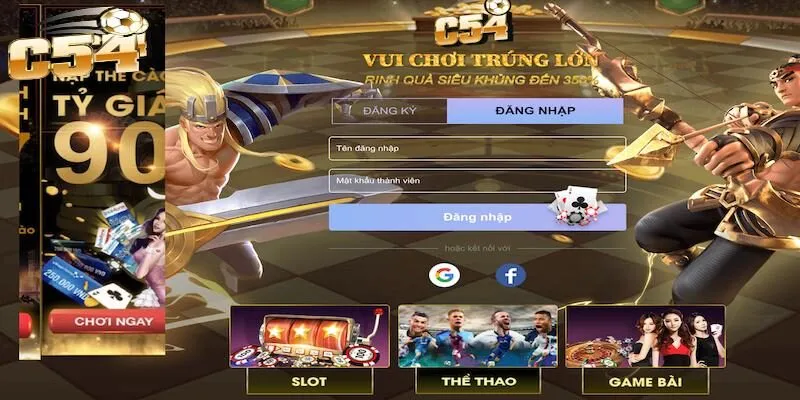 Đăng Nhập C54 – Cơ Hội Để Anh Em Tham Gia Chơi Game Cá Cược