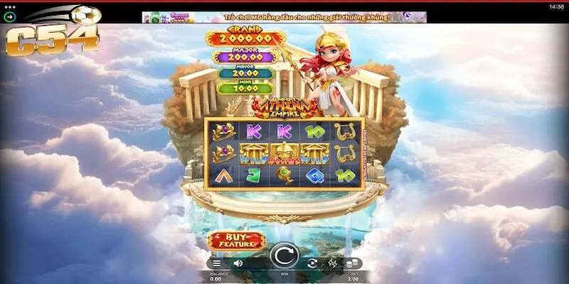 Nổ hũ Athena – Game cá cược đổi thưởng hấp dẫn kiếm tiền