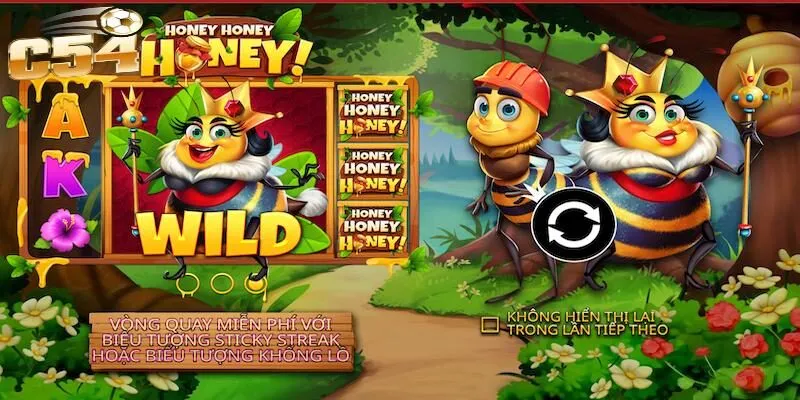 Luật chơi nổ hũ ong mật tại C54 chi tiết