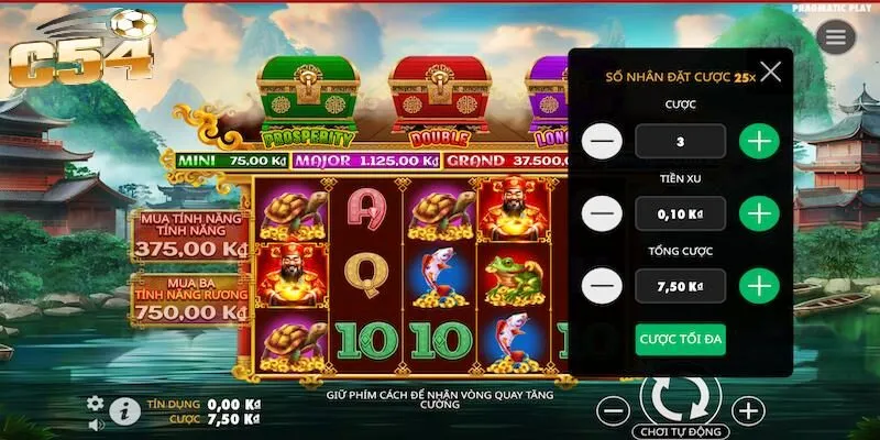 Ưu điểm nổi bật của game nổ hũ Thần Tài tại C54