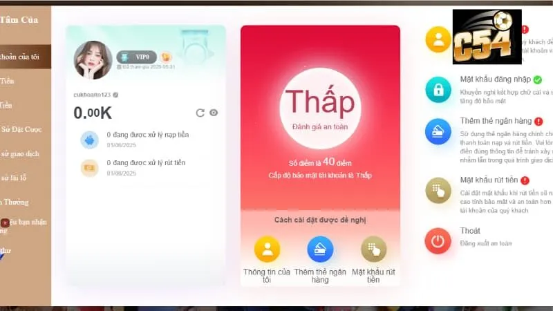 Tầm quan trọng của quyền riêng tư đối với người dùng C54