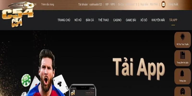 Bí quyết để quá trình cài app C54 diễn ra nhanh chóng và an toàn