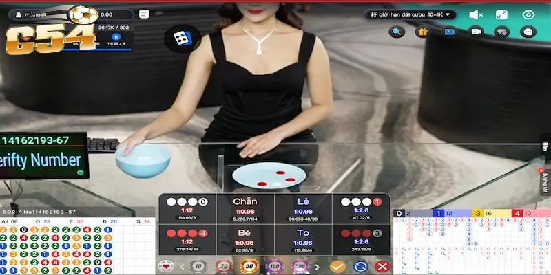 Hướng dẫn chi tiết cách chơi Xóc dĩa C54